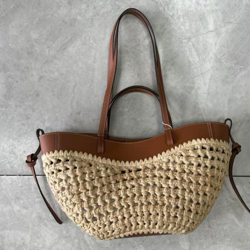 Luxury Raffia Straw Tote Bag,F - огляд і ціна Women'S Raffia Bags