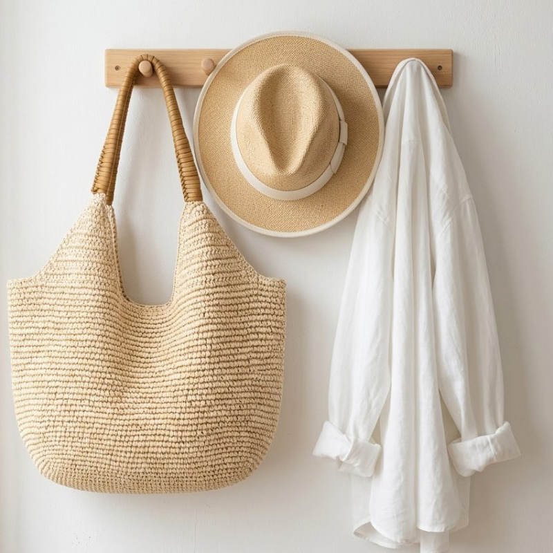 Women Large Capacity Handmade  - огляд і ціна Women'S Raffia Bags