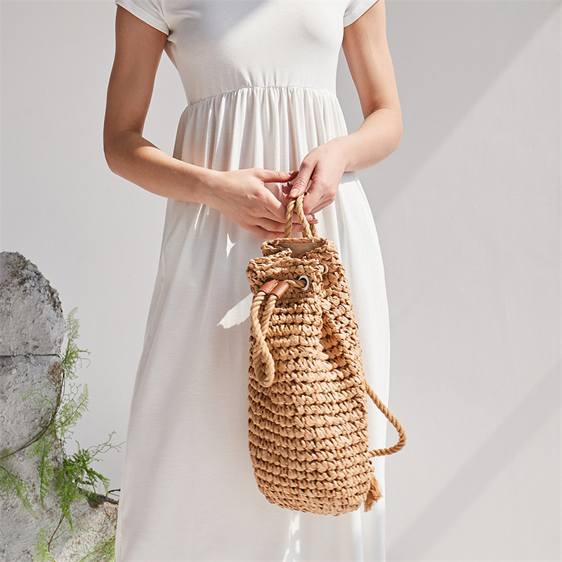 2023 Summer Casual Straw Backp - огляд і ціна Women'S Raffia Bags
