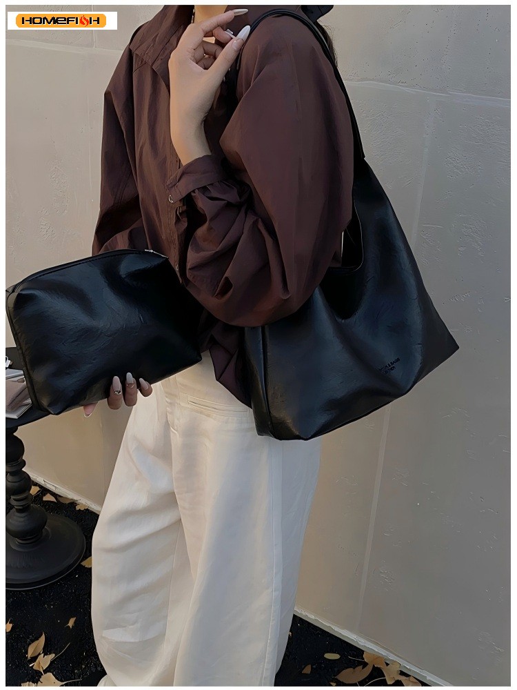 Retro Simple Large Women Tote  - огляд і ціна Women Bags 2026 Trends
