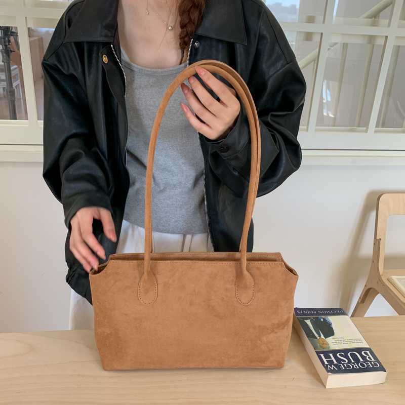 Vintage-Inspired Brown Suede A - огляд і ціна Women Hand Bags For Office